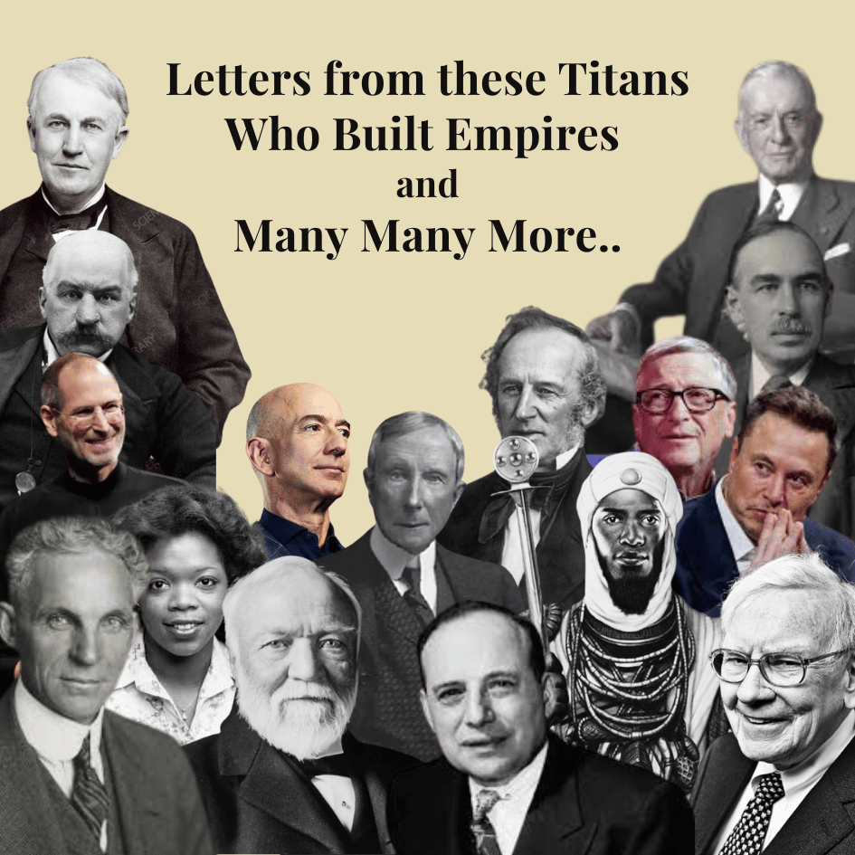 Titan Letters Gift Pack (Wealth Builders 1870 - Present)