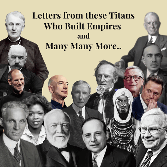 Titan Letters Gift Pack (Wealth Builders 1870 - Present)